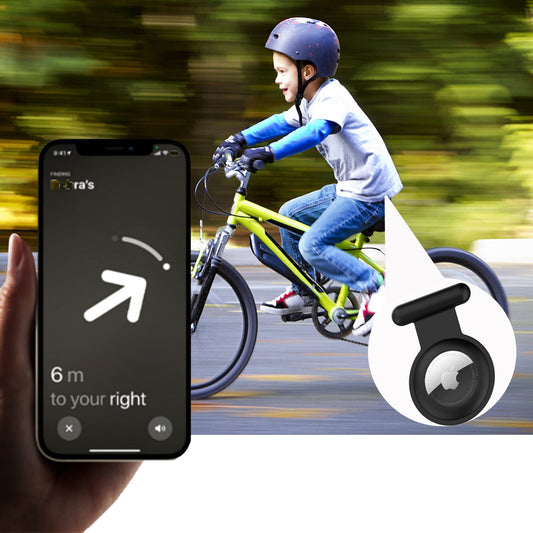 Apple Airtag Holder for Kids Hidden-4 Pack GPS Tracker Case,The Hidden Air Tags with pin is,sutable for Children, Elderly, Backpack,Luggage.